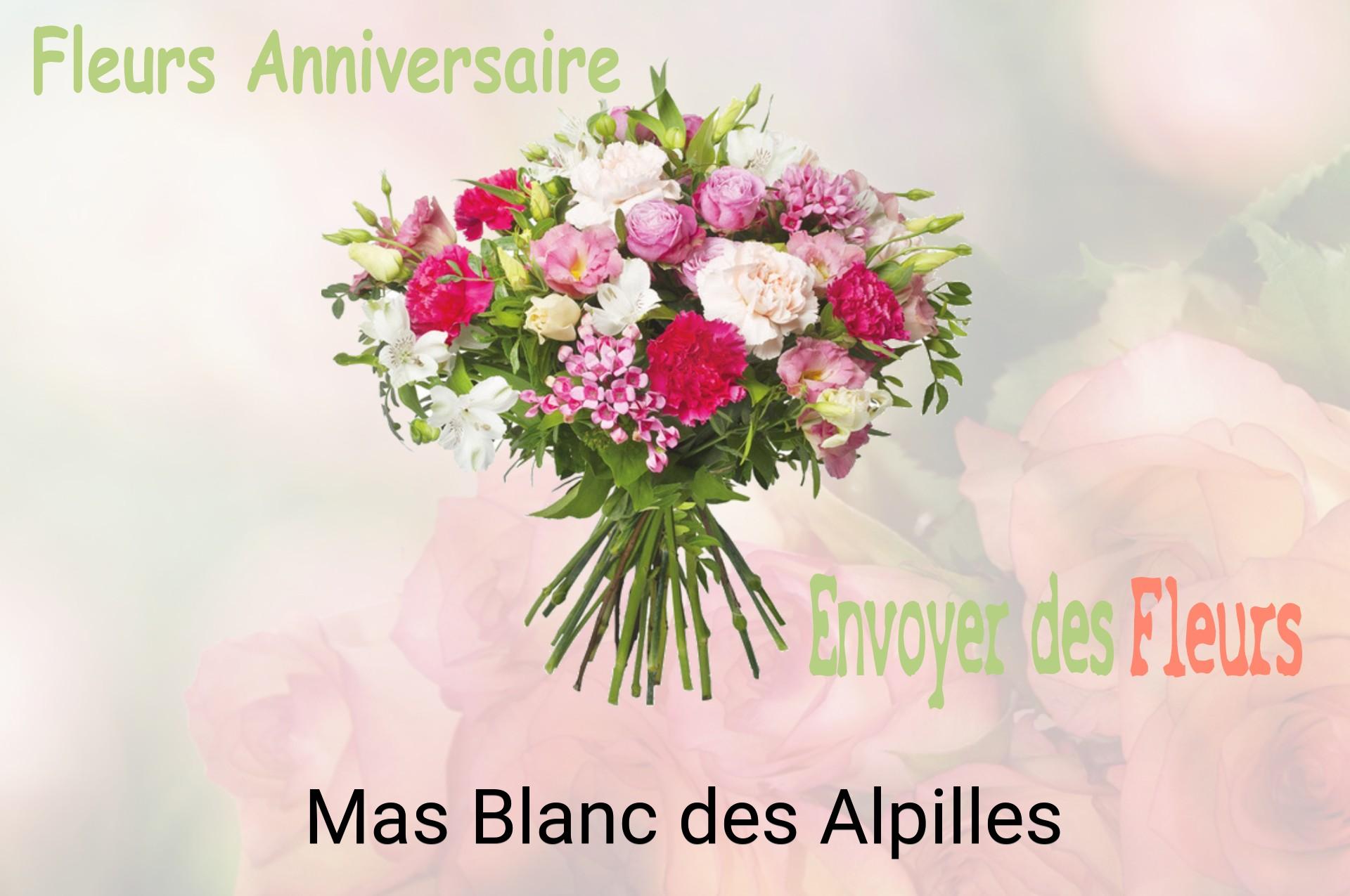 Bouquet de fleurs d’anniversaire livré à Mas-Blanc-des-Alpilles