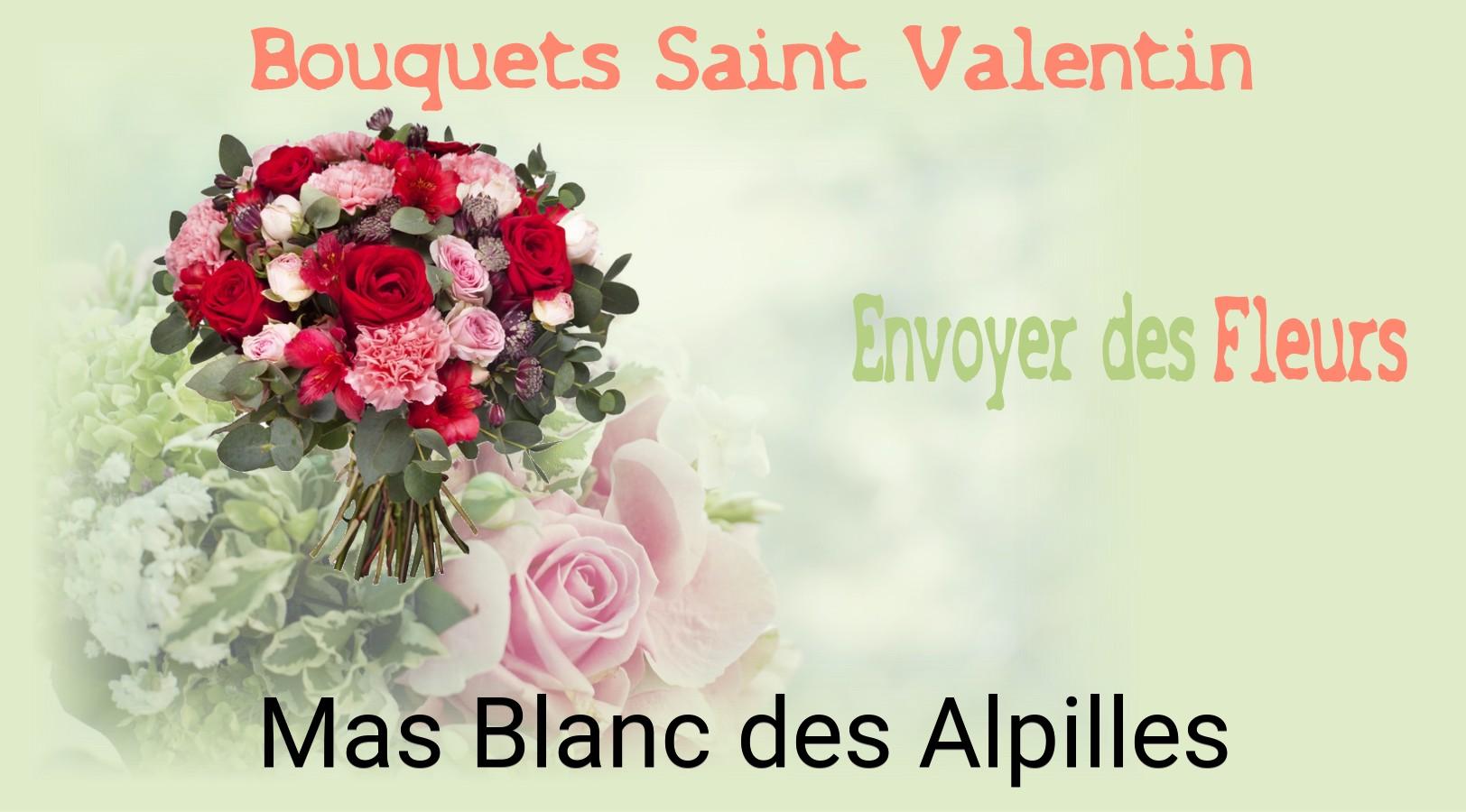 Roses de Saint-Valentin livrées à Mas-Blanc-des-Alpilles